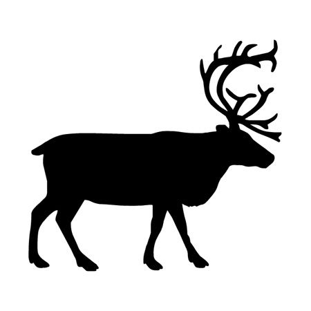 Stag Iron on Decal